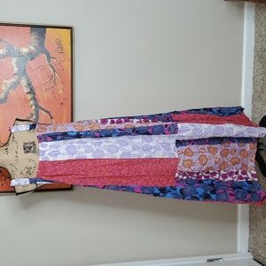 BB DAKOTA BY STEVE MADDEN Away Message Pattern Block Sundress In Multi Size Med